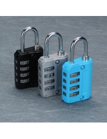 Mini 4 Digit Combination Safety Security Padlock Number Luggage Travel Code Drawer Lock