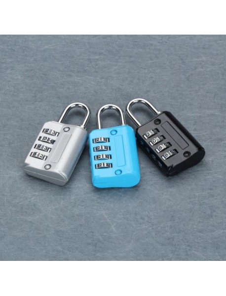 Mini 4 Digit Combination Safety Security Padlock Number Luggage Travel Code Drawer Lock