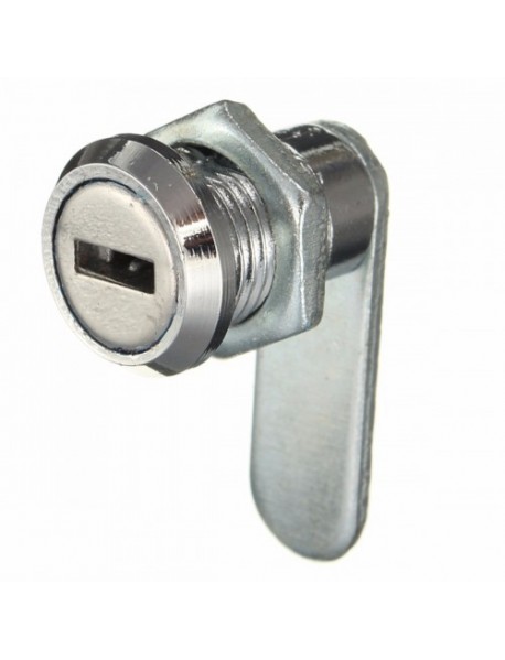 16mm Keyed Alike Cam Lock For Filing Cabinet Mailbox Drawer Cupboard with 2 Keys