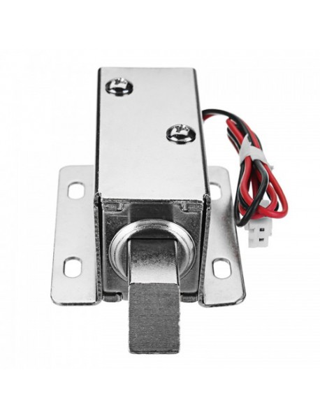 12V DC Electric Lock Assembly Solenoid Long Locking Tongue Cabinet Drawer Door Lock