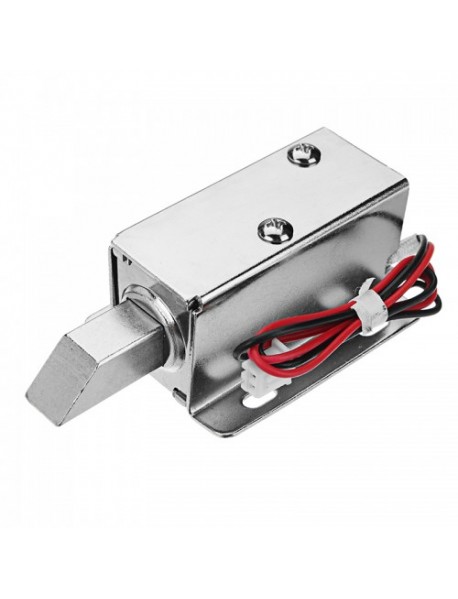 12V DC Electric Lock Assembly Solenoid Long Locking Tongue Cabinet Drawer Door Lock