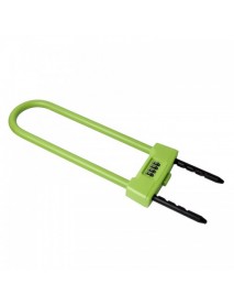 Glass Door Double open U-lock Anti Hydraulic Shear Lengthened Mechanical Code Lock (Green)