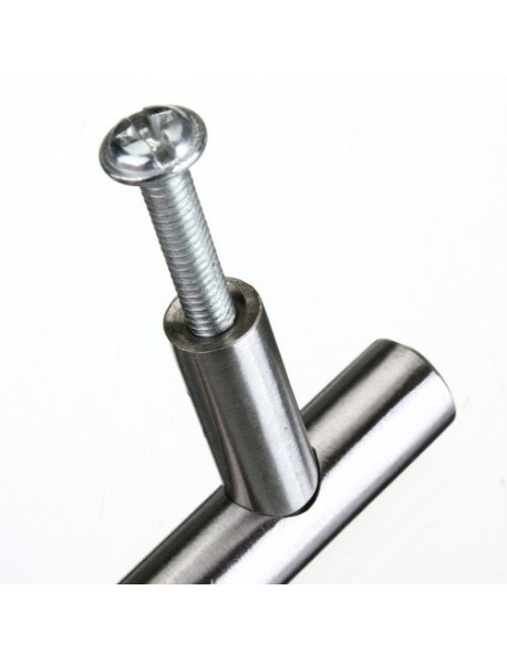 10*100*64mm Solid Steel Brushed Nickel Cabinet Bar Door Handles