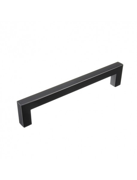 12x12mm Black Hollow Square Stainless Steel Door Handles Drawer Pull For Cupboard Cabinet