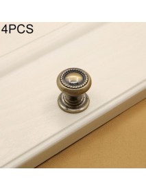 30mm 266 Green Bronze Cabinet Wardrobe Door Drawer Vintage Zinc Alloy Solid Single Hole Handle