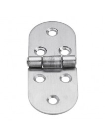 Stainless Steel Adjustable Half Round Door Butt Hinges Industrial Folding Hinge Furniture Hardware