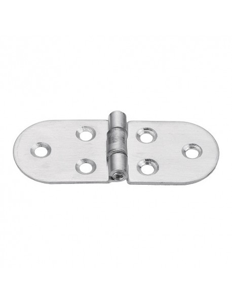 Stainless Steel Adjustable Half Round Door Butt Hinges Industrial Folding Hinge Furniture Hardware