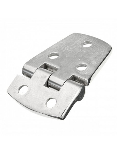 38 x 56mm 316 Stainless Steel Flush Hinges Door Hinge Polished Silver Hardware