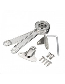 30N 3kg Turning Lift Support Hydraulic Lever Any Position Stop Zinc Alloy for Cabinet Door