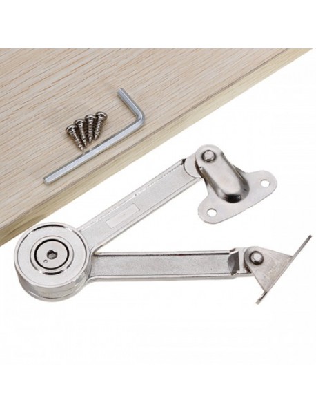 30N 3kg Turning Lift Support Hydraulic Lever Any Position Stop Zinc Alloy for Cabinet Door