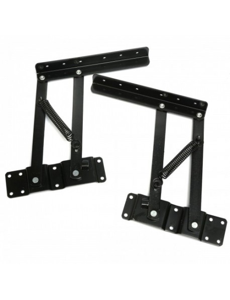 1 Pair Lift Up Top Table Mechanism Hardware Fitting Furniture Spring Bracket Hinge Desk Frame