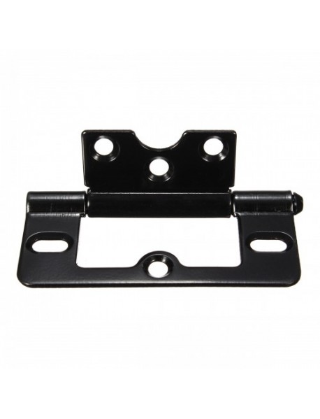 76x35mm Black Iron Door Injection Hinge Lash  For Furniture Cabinet