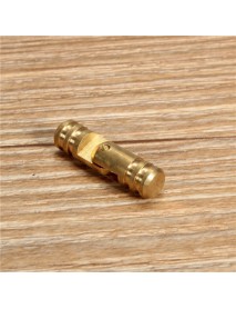 5mm x 25mm Pure Copper Brass Wine Jewelry Box Hidden Invisible Concealed Barrel Hinge