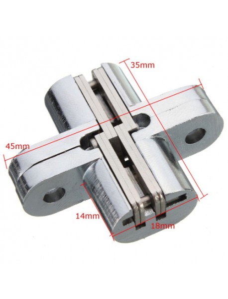 Hidden Hinge Stainless Steel Invisible Hinges Wooden Box Folding Door