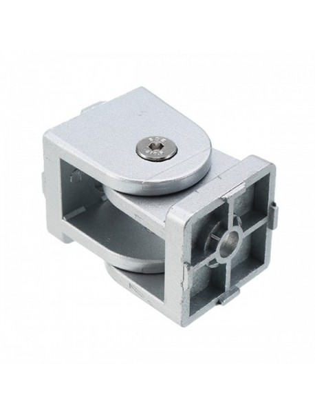 Zinc Alloy Industrial Adjustable Hinge Angle Connector for 4040 Aluminum Profile