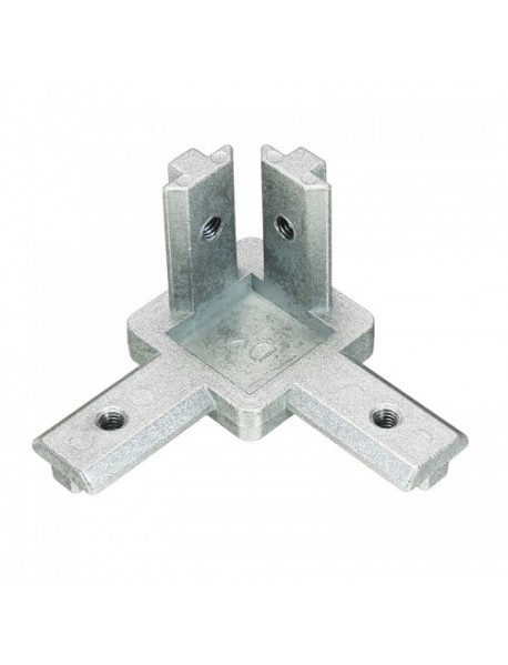 CJ40 T Slot 3 Way 90 Degree Inside Corner Connector Joint Bracket for 4040 Series Aluminum Profile