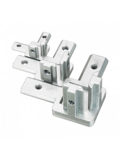 CJ30 T Slot 3 Way 90 Degree Inside Corner Connector Joint Bracket for 3030 Series Aluminum Profile