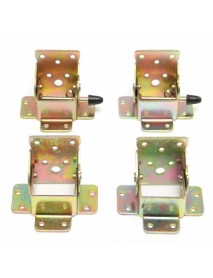 4pcs Folding Bracket Folding Table Leg Brackets with Lock Table Hinges Furniture