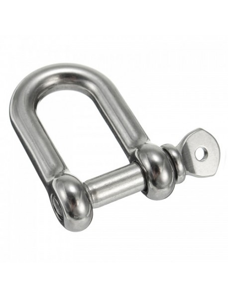 Shackle with Screw Pin 304 Stainless Steel U Shape Bracelet Shackle