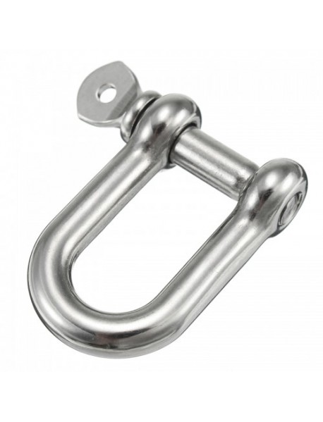 Shackle with Screw Pin 304 Stainless Steel U Shape Bracelet Shackle