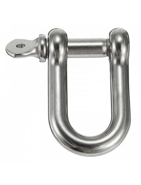 Shackle with Screw Pin 304 Stainless Steel U Shape Bracelet Shackle