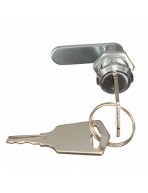 16mm Keyed Alike Cam Lock For Filing Cabinet Mailbox Drawer Cupboard with 2 Keys