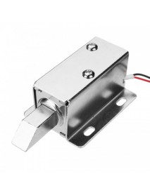 24V DC Electric Lock Assembly Solenoid Long Locking Tongue Cabinet Drawer Door Lock