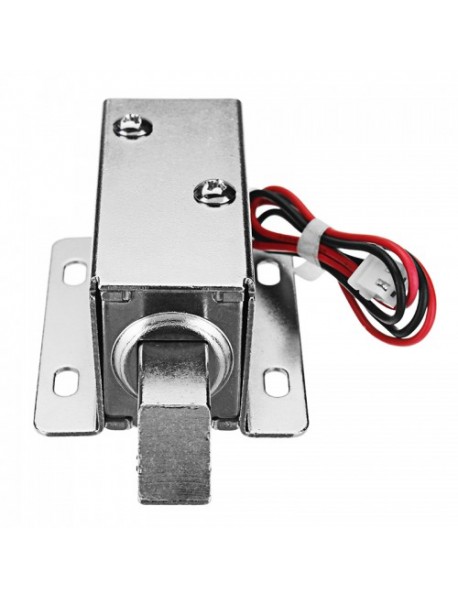 24V DC Electric Lock Assembly Solenoid Long Locking Tongue Cabinet Drawer Door Lock