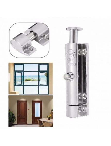 Zinc Alloy Chrome Plated Security Door Bolt Lock Open Type Window Button